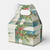 Ballotins Scène de Noël Hiver de neige blanche (Arrière)