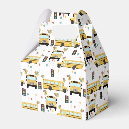 Ballotins School Bus Kids Birthday Party (Arrière)