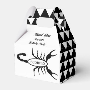 Ballotins Scorpio Black Scorpion Star Sign Custom Anniversai