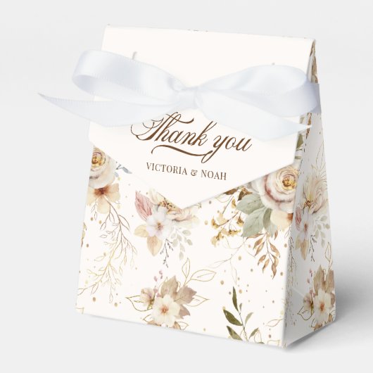 Ballotins Script botanique Rose d'automne rustique (Verso)