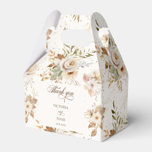 Ballotins Script botanique Rose d'automne rustique (Verso)