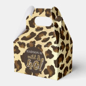 Ballotins Script de ballon léopard 40e anniversaire (Verso)