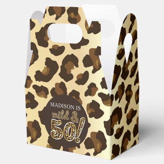 Ballotins Script de ballon léopard 50e anniversaire (Ouvert)