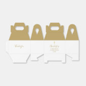 Ballotins Script de signature d'or de la première sainte com (Déplié)