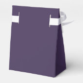 Ballotins Script de signature Mariage élégant Violet (Arrière)