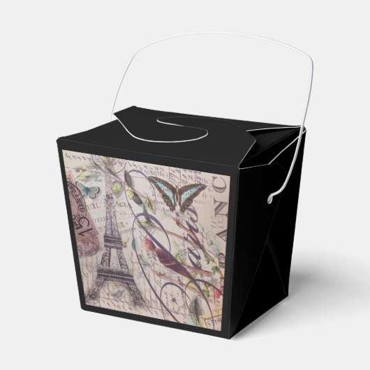 Ballotins Script papillon de campagne français Paris Tour Ei (Verso)