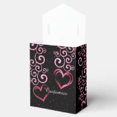 Ballotins Scrolling Vine Hearts Tente Ballotin (Ouvert)