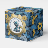 Ballotins Se préparer pour bébé - Baby shower robotique (Verso)