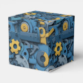 Ballotins Se préparer pour bébé - Baby shower robotique (Arrière)