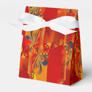 Ballotins Seamless Graphic Design - rouge orange I