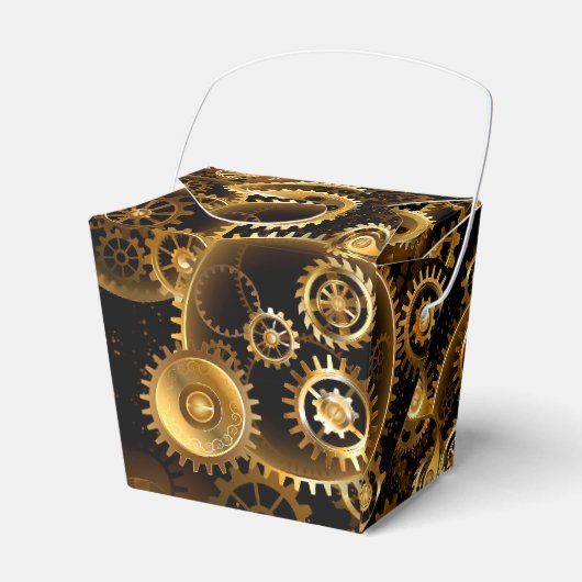 Ballotins Seamless Steampunk Brass Gears (Verso)