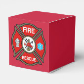 Ballotins Secourt d'incendie d'urgence EMT Red Wedding Favor (Arrière)