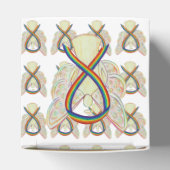 Ballotins Sensibilisation arc-en-ciel Ruban Angel Party Favo (Haut)