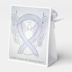 Ballotins Sensibilisation au gris clair Ruban Angel Party Fa