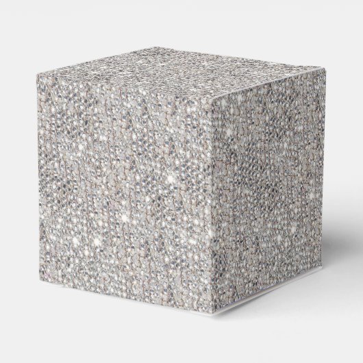 Ballotins Séquences d'argent glamour Bow Diamond (Arrière)