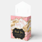 Ballotins Séquins or et rose Agate Anniversaire Merci (Ouvert)