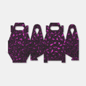 Ballotins Série Purple and Gold Leopard Design 5 (Déplié)