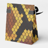 Ballotins Serpent Brown et impression or (Arrière)