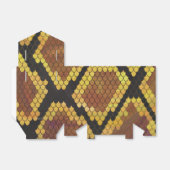 Ballotins Serpent Brown et impression or (Déplié)