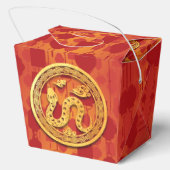 Ballotins Serpent chinois de Lanterne rouge Nouvel An TOFB (Verso)