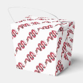 Ballotins Serpent noir et rouge Silhouette (Arrière)