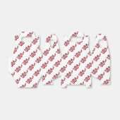 Ballotins Serpent noir et rouge Silhouette (Déplié)