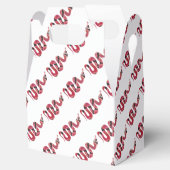 Ballotins Serpent noir et rouge Silhouette (Ouvert)