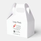 Ballotins services de restauration ajouter nom site Web code (Verso)