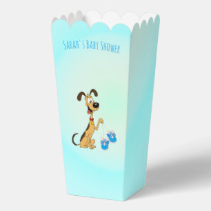 Ballotins Serviettes pour invités pour la douche bébé garçon
