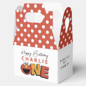 Ballotins Sesame Street | Elmo - First Birthday Favor Boxes (Ouvert)