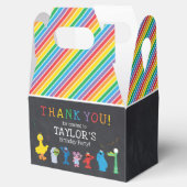 Ballotins Sesame Street Pals Chalkboard Arc-en-ciel Annivers (Ouvert)