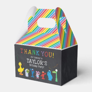 Ballotins Sesame Street Pals Chalkboard Arc-en-ciel Annivers