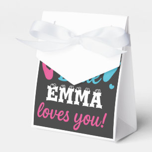 Ballotins Sexe personnalisé Révéler rose ou bleu bébé Showe