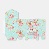 Ballotins Shabby Chic Pony Floral Ballotin (Déplié)