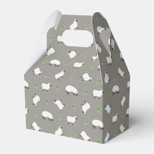 Ballotins Shamrock irlandais et Motif mouton (Verso)