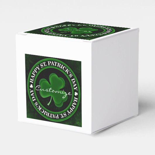 Ballotins shamrock vert/noir St Patrick's Day Thunder_Cove (Verso)