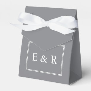 Ballotins Shark Grey avec Mariage blanc Détails