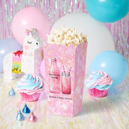 Ballotins She’s Ready To Pop Girl Baby Shower (Fête)