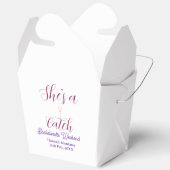 Ballotins She's a catch champagne bottle bachelorette weeken (Ouvrir)