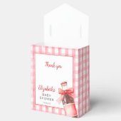 Ballotins She's Ready To Pop Red Bow Baby Shower (Ouvert)