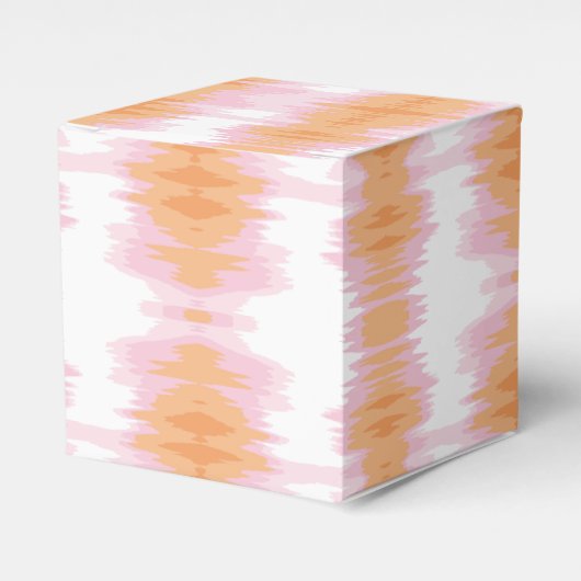 Ballotins Shimmer Ikat in Pink and Orange (Verso)