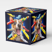 Ballotins Sifflets de fête pour chien heureux (Verso)