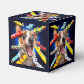 Ballotins Sifflets de fête pour chien heureux (Arrière)