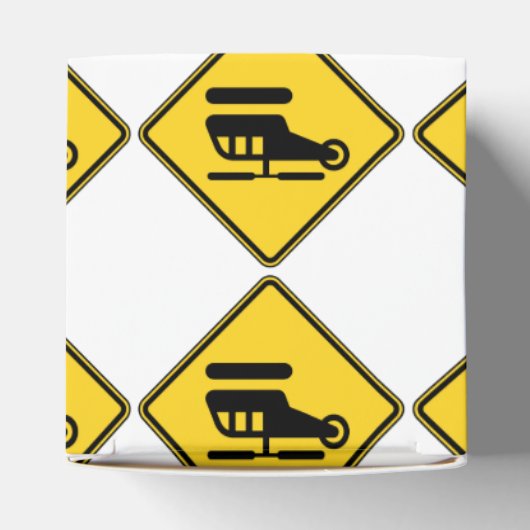 Ballotins Signal d'hélicoptère de prudence (Haut)