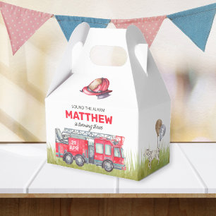 Ballotins Signaler l'alarme Camion d'incendie Anniversaire