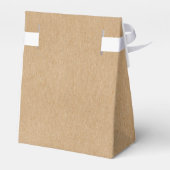 Ballotins Signature Script Rustique Kraft Mariage élégant (Arrière)