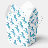 Ballotins Silhouette de zèbre bleu et blanc (Ouvert)