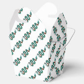 Ballotins Silhouette d'impression Brown et Turquoise de serp (Ouvert)