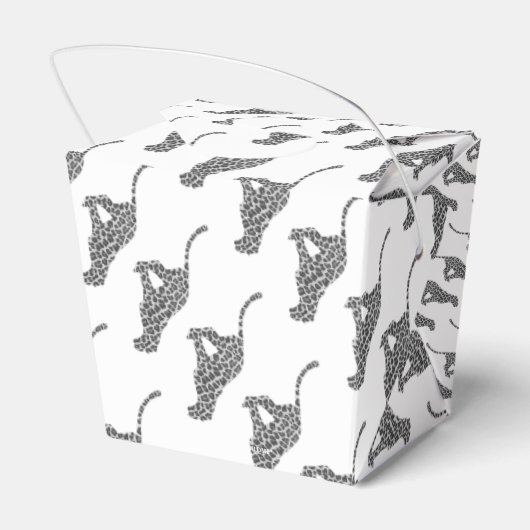 Ballotins Silhouette gris léopard et gris clair (Arrière)