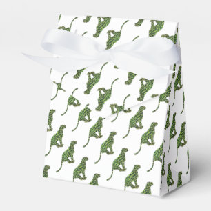 Ballotins Silhouette Leopard noir et vert